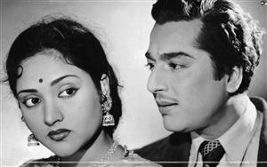 Vyjayanthimala & Pradeep Kumar in Anjaan (1956)